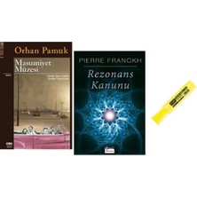 Epsilon Yayınevi Masumiyet Müzesi + Rezonans Kanunu / 2 Kitap Set (Kalem Hd)