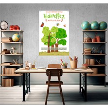 Deko Gonya Bolluk ve Bereketin Sembolü Hıdırellez Fotoğraf Panosu Branda 100X150