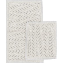 Elsim Home Zigzag Paspas Seti Krem