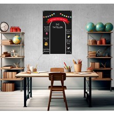 Deko Gonya Eğitime Kısa Bir Mola Iyi Tattiller Temalı Fotoğraf Panosu Branda 100X150