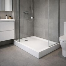 Hygge Dikdörtgen 100 Serisi Monoblok Duş Teknesi