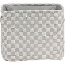 Koçtaş Monogrom Sepet Bej Gri 40x30x33,5 Cm