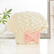K-Yonlineticaret Mikrofiber Örgü Saç Kurutma Bone Havlu