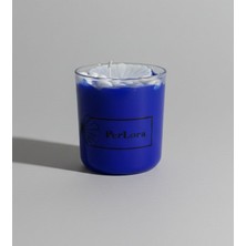 PerloraCo Inciliistiridyeli Mavi Mum Vanilya Kokulu