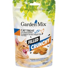 Garden Mix Ton Balıklı ve Tavuklu Içi Dolgulu Kedi Ödülü 100 gr