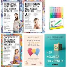 Epsilon Yayınevi Bebeğinizi Beklerken+Ilk Yılı+Büyürken+Anne Baba Çocuk+Ebeveynlik 5 Kitap Set(Kalem Set Hdy)