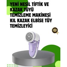 Flamex Pamuk Tiftik Tüy Temizleme Makinesi 5W – 3 Bıçaklı Sistem