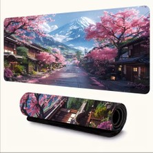 Sge Teknoloji 70X30 cm Fuji Dağı Kaydırmaz Taban Speed Yüzey Oyuncu Mouse Pad Gaming