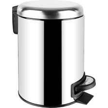 Noble Life 5 Lt Paslanmaz Pedalı Yavaş Kapanır Çöp Kovası