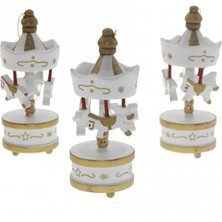 K-Yonlineticaret Dekoratif 6'lı Beyaz Mini Atlı Karınca