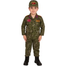 Single Sword UNISEX ÇOCUK ASKER TAKIMI 2-4 Yaş