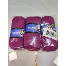 Ören Bayan Trend Mor El Örgü Ipi (3 Adet) - Renk: 051