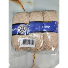 Ören Bayan Trend Açık Bej El Örgü Ipi (3 Adet) - Renk: 145