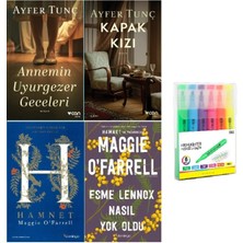 Can Yayınları Annemin Uyurgezer Geceleri+Kapak Kızı+Hamnet+Esme Lennox.. /4 Kitap Set (Kalem Set Hd)