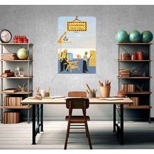 Deko Gonya Iş Güvenliği Haftası Fotoğraf Panosu Branda 100X150