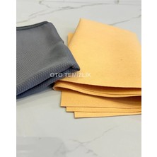 Euroist Oto Cam Bezi, Mikrofiber Güderi Bez ve Araba Cam Bezi - 70X50 cm