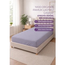 Days In Colours %100 Organik Pamuk Lastikli Çarşaf - 100x200 - Dolmabahçe Serisi