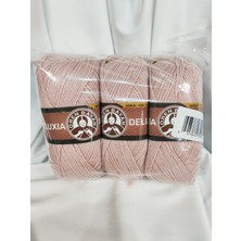 Ören Bayan Deluxıa Somon El Örgü Ipi (3 Adet) - Renk: 124