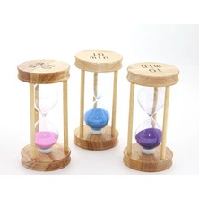 K-Yonlineticaret Ahşap Kum Saati 10 Dk Model 2