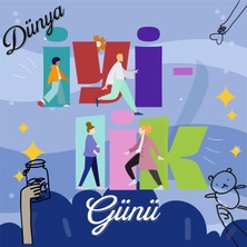 Deko Gonya Dünya Iyilik Günü Fotoğraf Panosu Branda 100X100