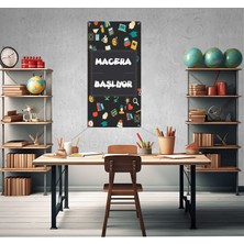 Deko Gonya Macera Başlıyor Temalı Fotoğraf Panosu Branda 100X200