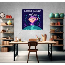 Deko Gonya Lösemili Çocuklar Haftası Fotoğraf Panosu Branda 100X100