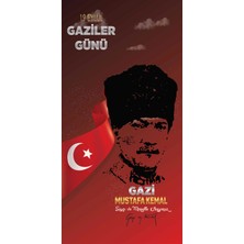 Deko Gonya 19 Eylül Gaziler Günü Fotoğraf Panosu Branda 100X200