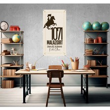 Deko Gonya 1071 Malazgirt Zaferi Fotoğraf Panosu Branda 100X200