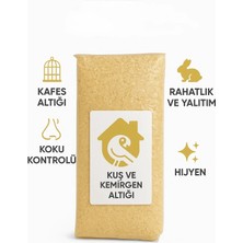 Papağanhane Doğal Talaş Kuş ve Kemirgen Altlığı – Koku Önleyici, Hijyenik ve Tozsuz Zemin Malzemesi