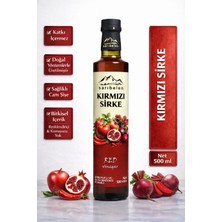 sarıbelen Kırmızı Sirke 500 ml – Doğal Fermente, Katkısız Cam Şişe