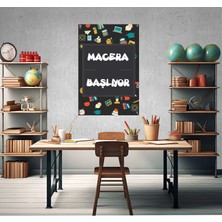 Deko Gonya Macera Başlıyor Temalı Fotoğraf Panosu Branda 100X150