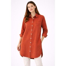 Kayra Fermuar ve Cep Detaylı Tunik 21139