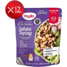 Yayla Haşlanmış Suyu Süzülmüş Keten Tohumlu Salata Toping 150 G X12
