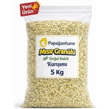 Papağanhane Doğal Kekikli Mısır Granülü Kuş Taban Altlığı | Koku Önleyici Hijyenik Karışım 5 kg