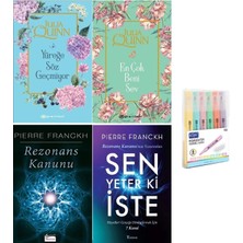 Epsilon Yayınevi Yüreğe Söz Geçmiyor+En Çok Beni Sev +Rezonans Kanunu + Sen Yeter Ki Sev /4 Kitap Set (Kalem Set Hd)