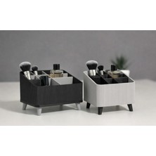 Minimalist Tasarım Ayaklı Kozmetik ve Aksesuar Organizer 2'li Set