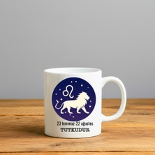 Finka Dekor Aslan Burcu Hediyelik-Seramik Kupa Bardak