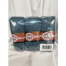 Ören Bayan Deluxıa Kot Mavisi El Örgü Ipi (3 Adet) - Renk: 018