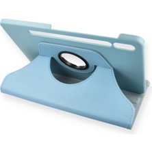 Samsung Galaxy T870 Tab S7 11 Kılıf 360 Tablet Deri Kılıf - Turkuaz