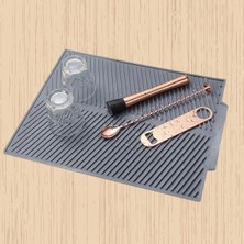 Flamex Yumurcak Shop® Büyük Bulaşık Kurutma Matı,silikon Bulaşık Kurutma Matı Çok Amaçlı Tezgah