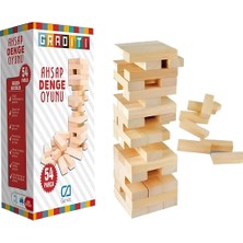 Beta Moda Hub Ahşap Denge Oyunu Küçük Boy