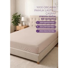 Days In Colours %100 Organik Pamuk Lastikli Çarşaf - 160x200 - Dolmabahçe Serisi