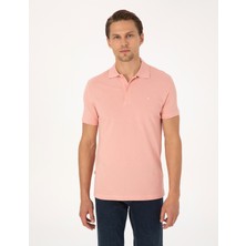 Pierre Cardin Erkek Gül Kurusu Slim Fit Basic Tişört 50325323-VR026