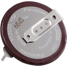 Panasonic  VL-2020/HFN 3V Lithium Şarjlı Pil