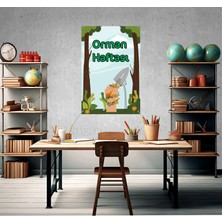 Deko Gonya Orman Haftası Temalı Fotoğraf Panosu Branda 100X150