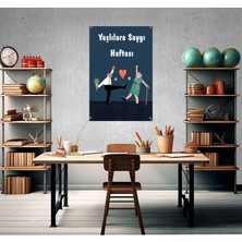 Deko Gonya Yaşlılara Saygı Haftası Temalıfotoğraf Panosu Branda 100X150