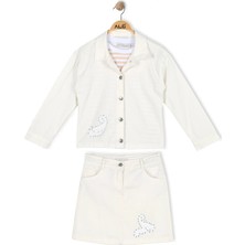 Alg KIZ ÇOCUK TAŞ VE NAKIŞ DETAYLI BAYRAMLIK 3'LÜ TAKIM