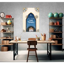 Deko Gonya Hoş Geldin Ya-Şehri Ramazan Temalı Fotoğraf Panosu Branda 100X150