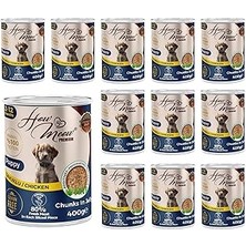 SHC4200 Yavru Köpek Tavuklu ve Jöleli Konserve Mama 400 gr x 12 Adet