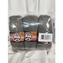 Ören Bayan Deluxıa Boz Kahve El Örgü Ipi (3 Adet) - Renk: 014